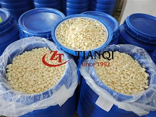 Suav Peeled qej cloves nyob rau hauv Brine: Factory Supply